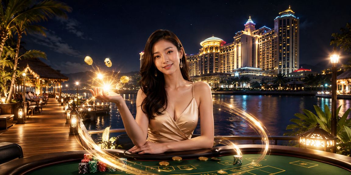 Permainan baccarat bergaya Melayu di Genting Highlands menggambarkan hiburan premium platform 100x