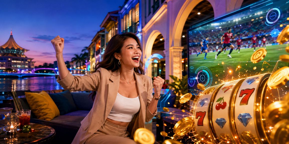 Antara muka slot permainan gaya Melayu di Kuching