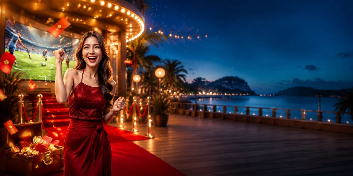 Sampul merah bonus perayaan gaya Melayu dari Langkawi dengan hadiah jackpot
